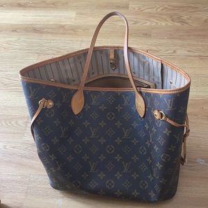 Louis Vuitton Neverfull MM monogram preloved firm